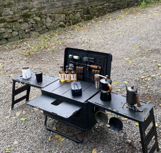 Uses of the Aluminum Camping Kitchen Box in Camping