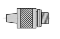 226270-02 HEIDENHAIN Connecting piece with throttle